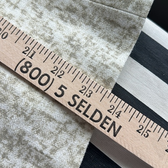 Tahari jacket 10P tan white fitted linen career lined tuxedo style - Picture 11 of 11